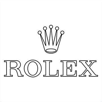 rolex box logo|rolex logo drawing.